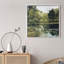 "Idyllic Pond" avec nénuphars sereins, impression sur toile-1255697530-1255697525