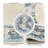 Alfa Rich Ultra-Thin Floral Blue Cream Washable Non-Slip Area Rugs for Living Room Bedroom Kitchen-1241775844