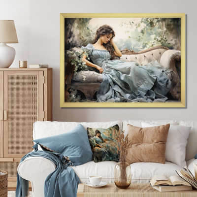 Fashion 1850S Suffused Portrait - Fashion Wall Art For Living Room