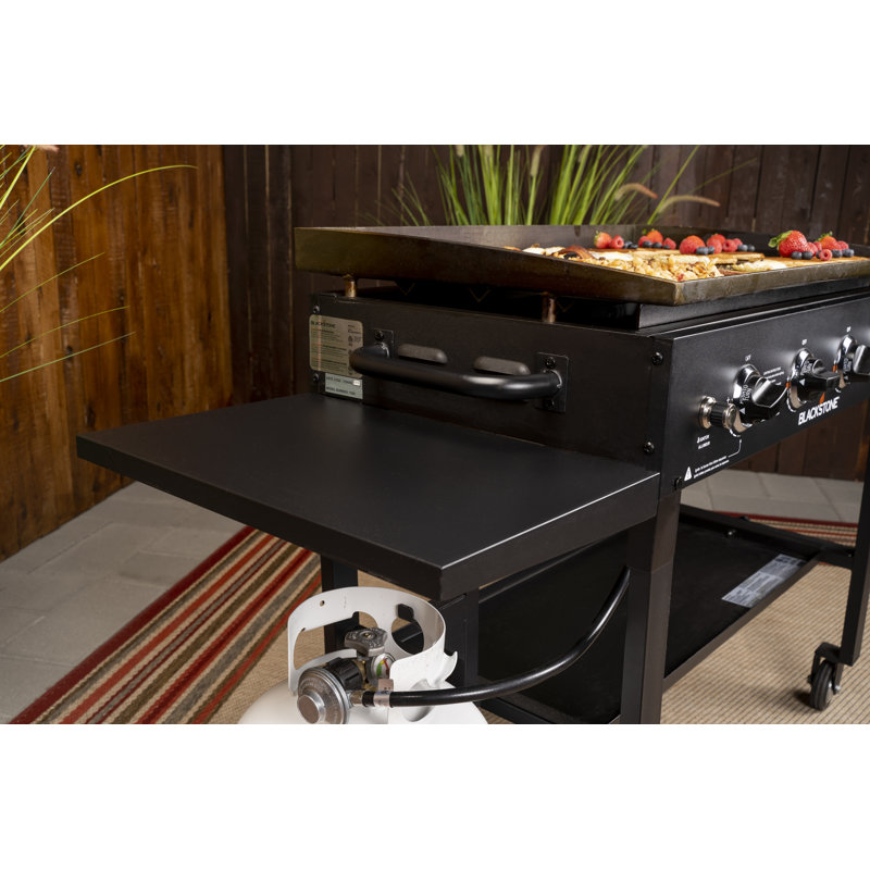 Blackstone 4-Burner Flat Top Liquid Propane 60000 BTU Gas Grill