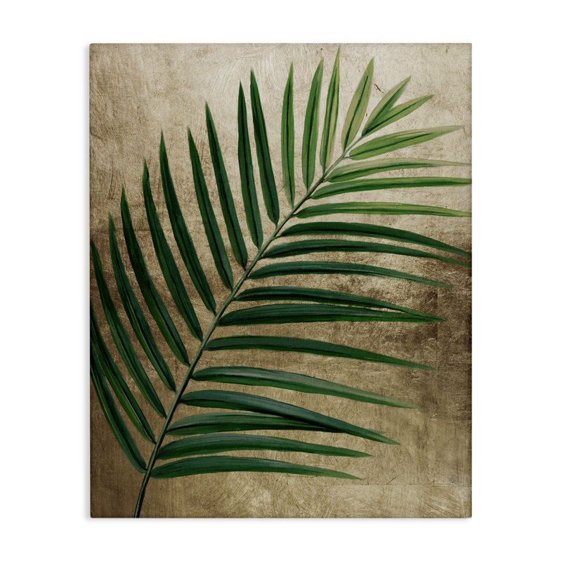 «Earthy Palm Leaf», conception par Anna Lischenko, H 20 po x l 16 po