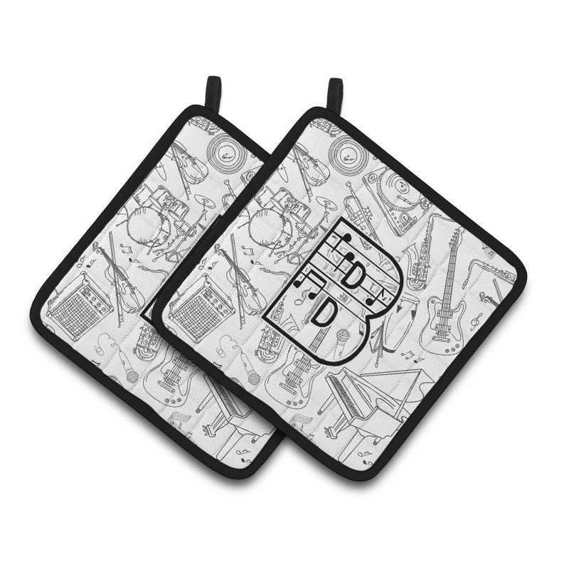 Note de musique Potholder, B