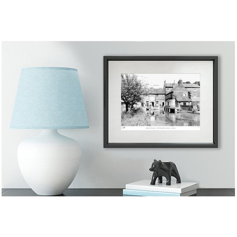 Grantham, Spitalgate Mill C1960 - Single Picture Frame Print, 31.5cm H x 38.8cm W x 2.3cm D