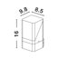 Black Outdoor Bulkhead Light