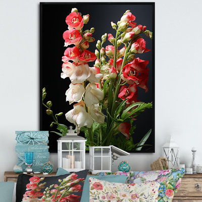 Snapdragons Serenade 2 - Snapdragons Wall Art
