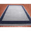 Tapis surdimensionné bleu en laine pure de conception moderne 12 pi 2 po x 15 pi 3 po 8223FD67DE764B03A6F6D214C36215DC