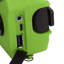 Radio portable d'urgence solaire avec lampe de poche DEL et batterie de 2000 mAh, idéale pour le camping et la randonnée (modèle vert américain).