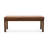 Leather Bench with Lines