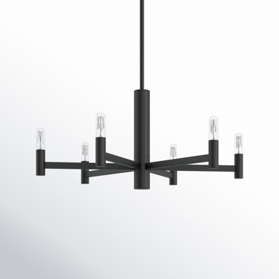 Ilene 6 - Light Dimmable Chandelier