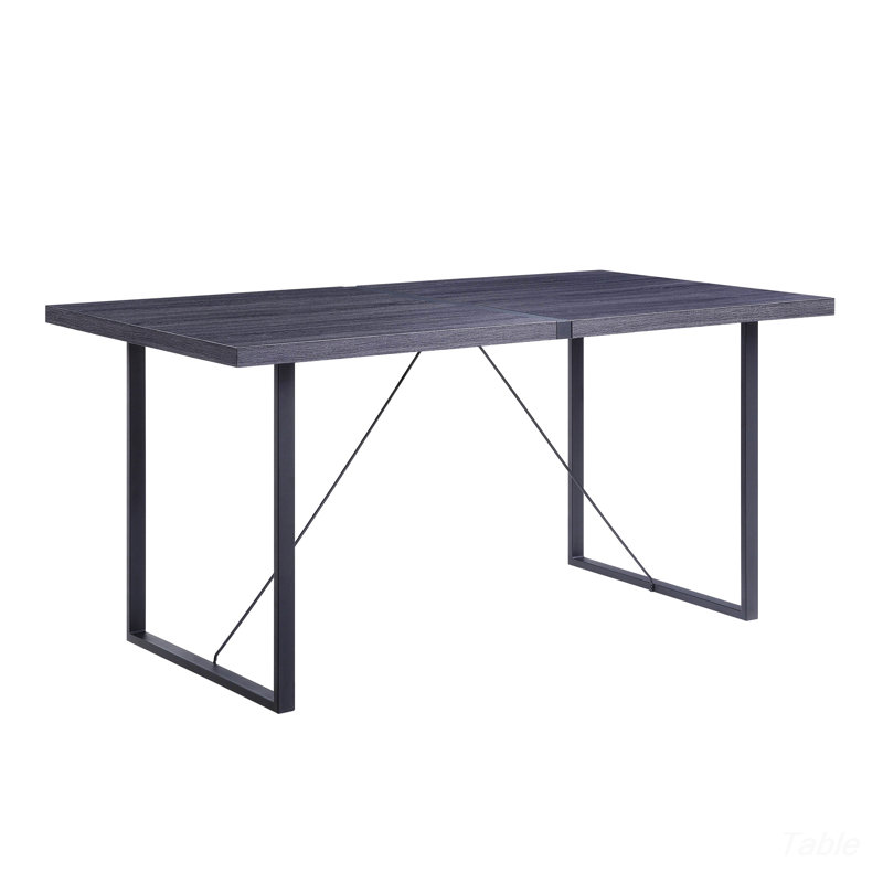 Table de salle à manger pratique avec base luge