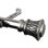 Resin Adjustable Single Curtain Pole