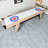 9-Foot Deluxe Classic Shuffleboard Table The Drift Architect 9' Woodgrain Veneer Shuffleboard Table