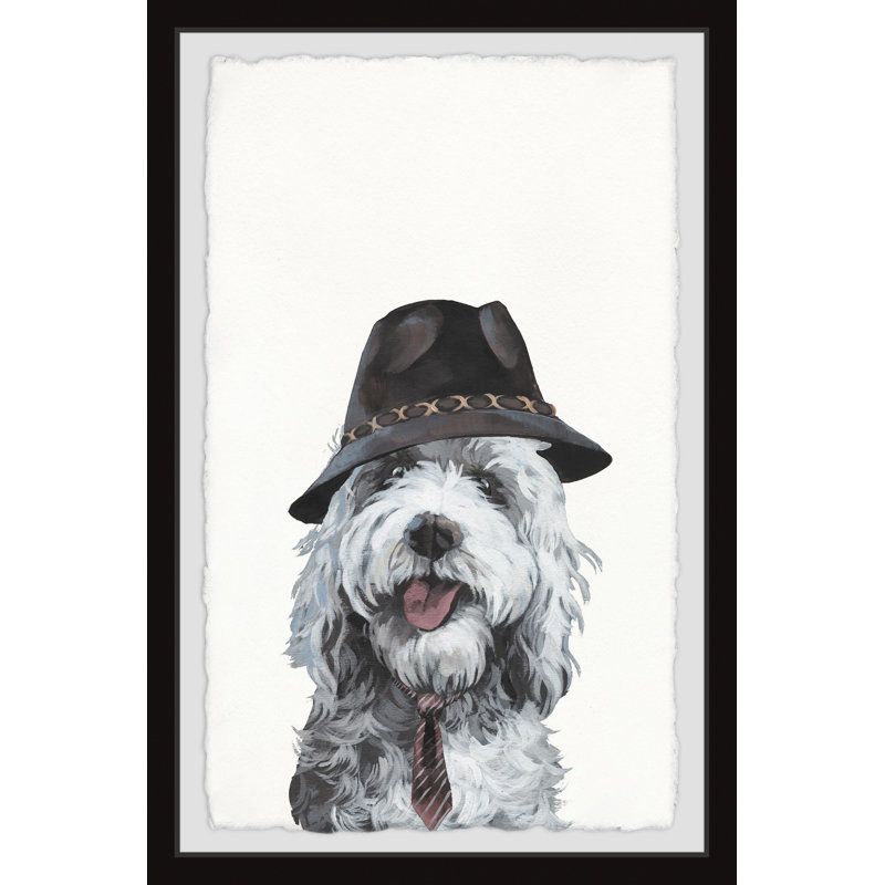 Man's Best Friend by Marmont Hill - Single Picture Frame Print, 45cm H x 38cm W x 3.81cm D