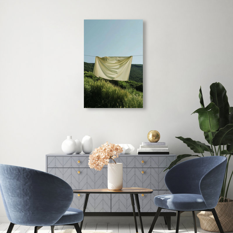 Floating Cotton I Print by Oliver Gal, 15"H x 10"W, Gallery Wrapped