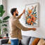 Bloom Study Botanical - Wrapped Canvas-131761315-131761316