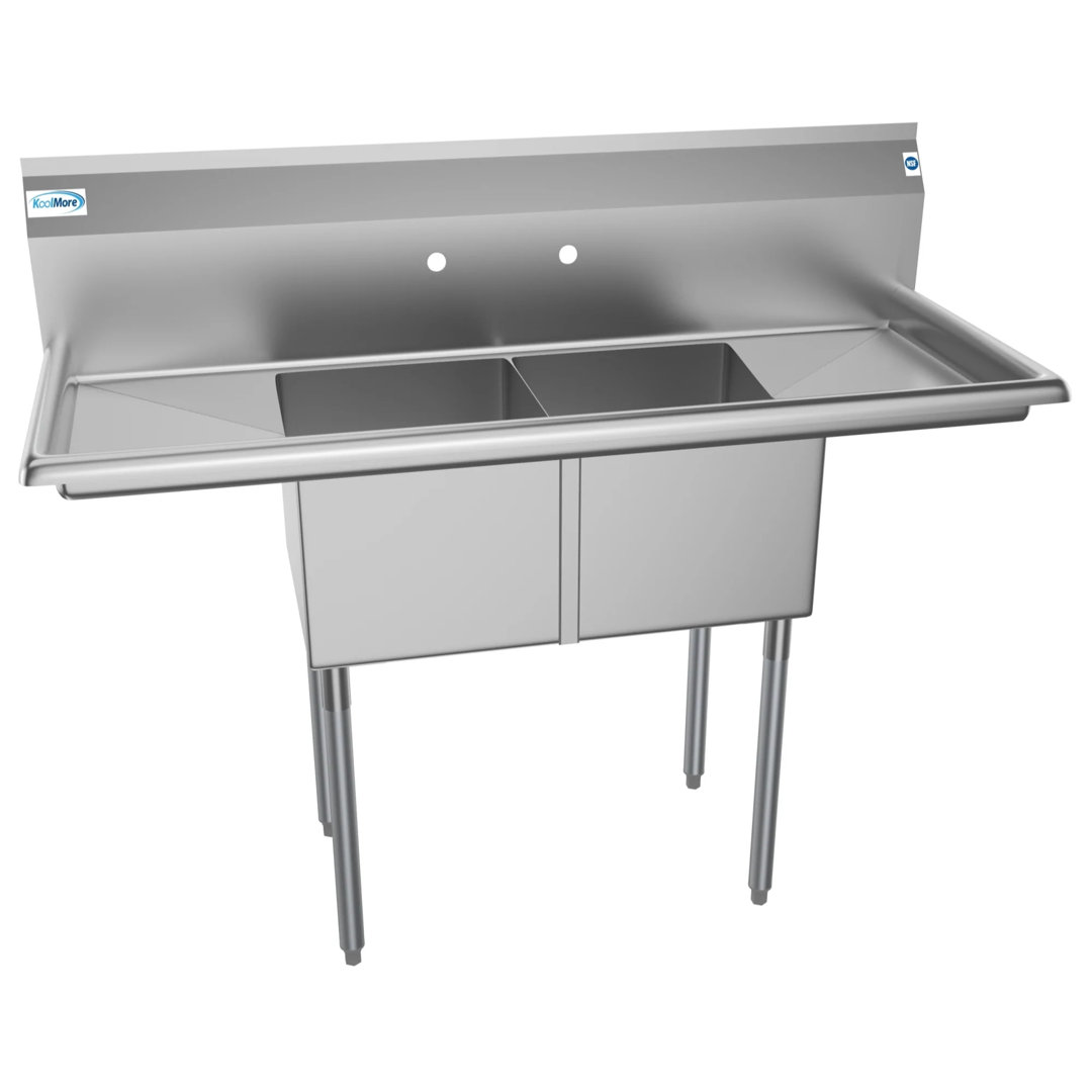 52" x 22" Freestanding Service Sink KoolMore