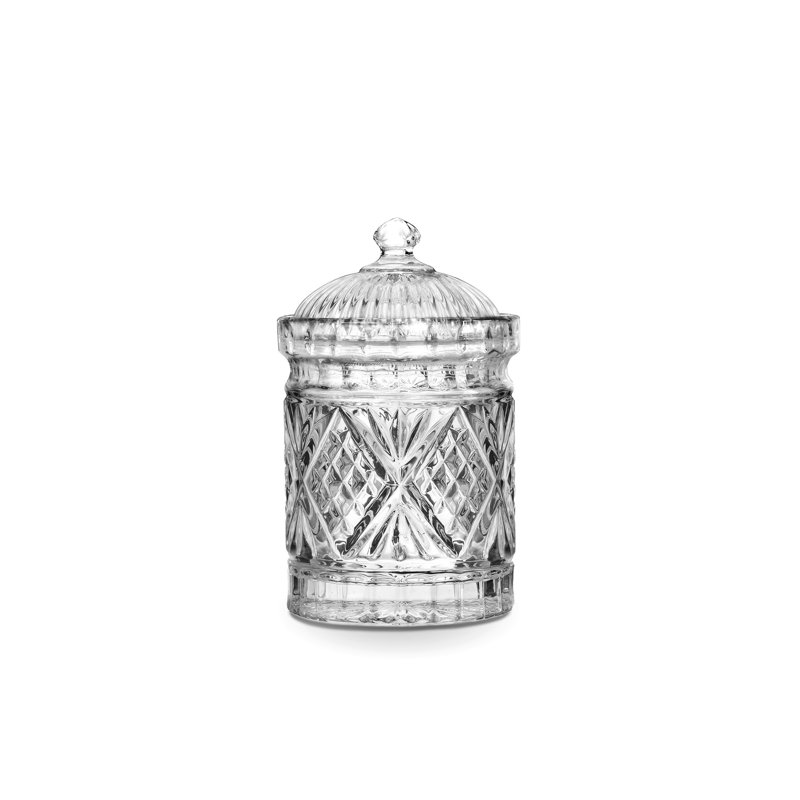 Dublin Crystal 3 Piece Kitchen Canister Set
