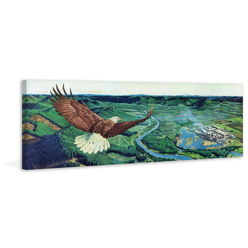 Wrapped Canvas Print, 38cm H x 114cm W x 3.81cm D