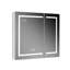 Pharmacie avec cadre H 32 "avec miroir et 3 tablettes réglables Vo W-1816422478-1816422512