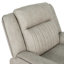 Fauteuil inclinable électrique surdimensionné en microfibre de 38 po de largeur avec port USB, bande latérale à DEL de 38 po de largeur-1086547017