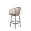 Set Of 2 Outdoor Bar Stools, 2-Piece Patio Bar Stools With Armrests-378695330