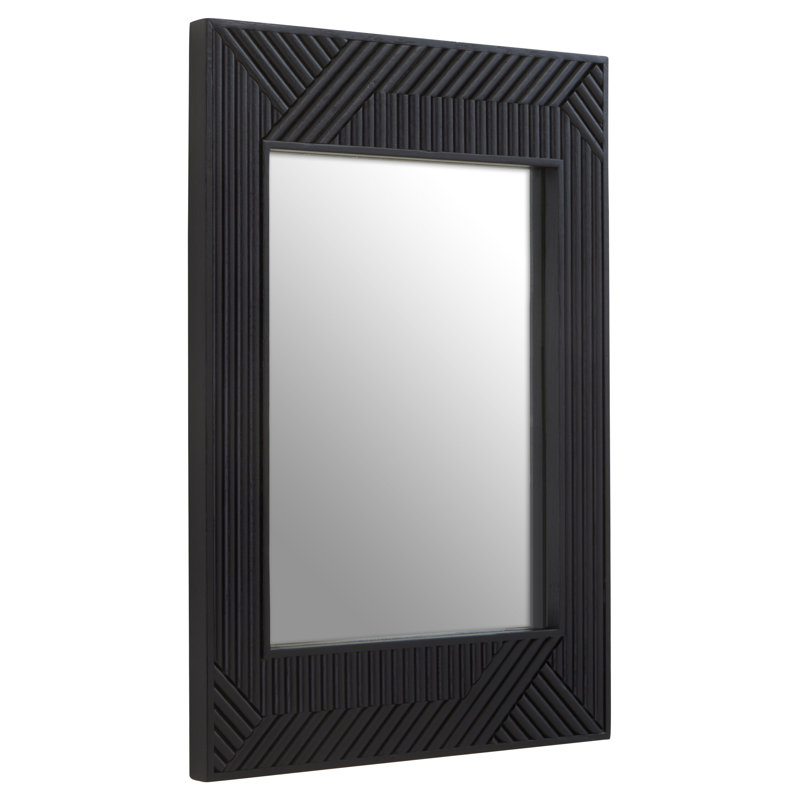 Solid Wood Rectangle Mirror
