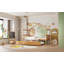 Lit en bois avec lit gigogne simple-2127212488