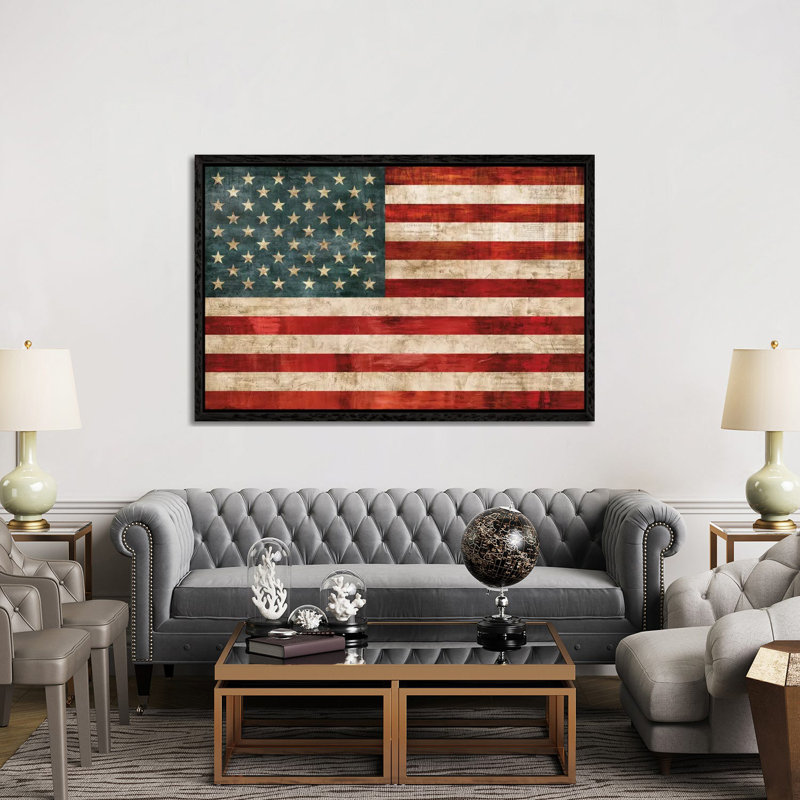 Allegiance by Luke Wilson - Floater Frame Gallery-Wrapped Canvas Giclée on Canvas, Black, 101.6 cm H x 152.4 cm W