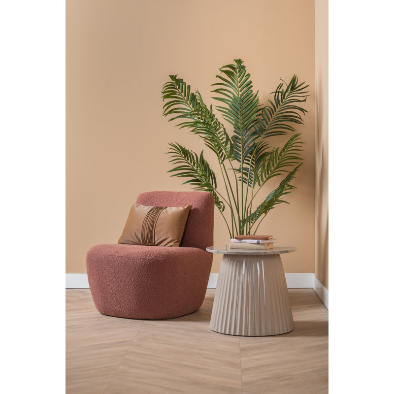Wood Outdoor Lounge Chair, Pink