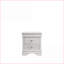 Blaze Modern 2-Drawer White Wood Nightstand-943963726