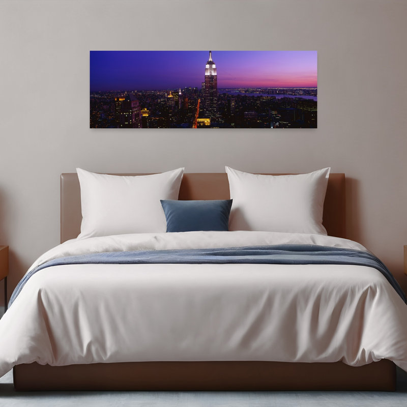 New York NY by J Sohm/VOA LLC - Wrapped Canvas Panoramic Print, 40.64 cm H x 121.92 cm W