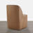 Fully Upholstered Dining Chair with Casters-118219183