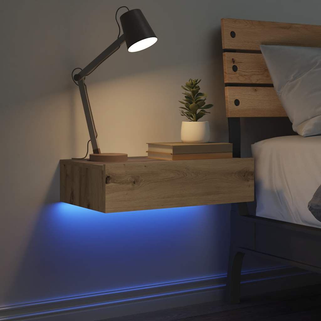 Bedside Cabinet 60X35 Cm Engineered Wood