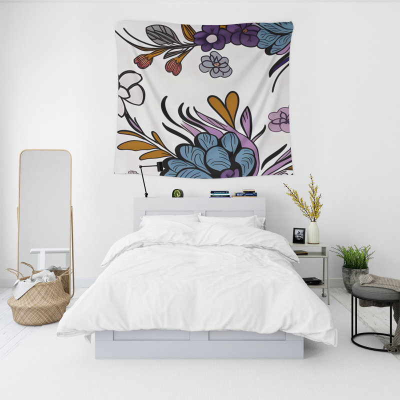 Tapisserie murale, H 88 po x l 104 po