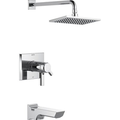 Pivotal® Tub and Shower Faucet with H2Okinetic® Technology -  Delta, T17T499-PR