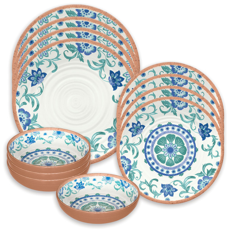 Ensemble 12 pièces de vaisselle Rio