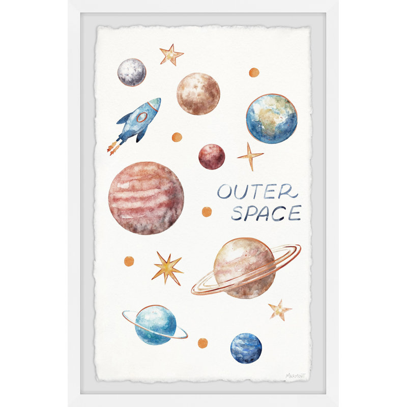 Garst Beyond Outer Space Framed Print, 30" H x 20" W x 1.5" D