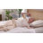 BEDLORE® Rayon Bamboo Mattress Topper, Pillow Top Mattress Pad with 6-18'' Deep Pocket, Soft Bed Topper for Back Pain Relief-117317085-121934477