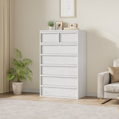 Wooden Dresser with 7/ 8 Drawers, for Bedroom, Living Room, Nursery, or Entryway by LumiParty