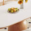 Cream Solid Ash Wood Dining for Small Spaces-384915587