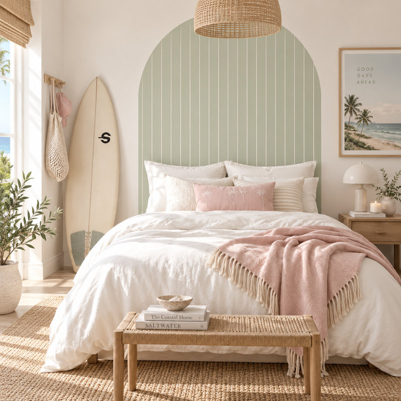 Adhésif décoratif 80 po, H 85 po x l 80 po, Vert