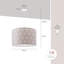 Drum pendant lamp 1-light Ishmeet-1951947686-1951947687