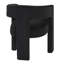Chaise d'appoint noire Marais