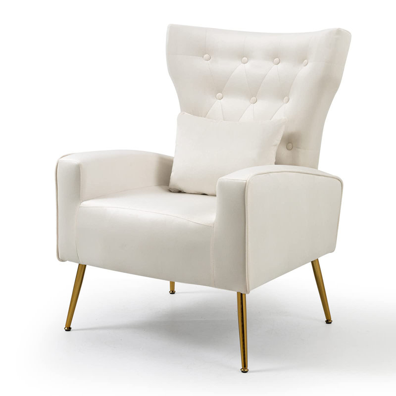 Fauteuil Ireal, Blanc