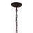 Nansi 3 - Light Mahogany Bronze Single Pendant