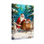 Père Noël de Noël avec renne et traîneau-309074775