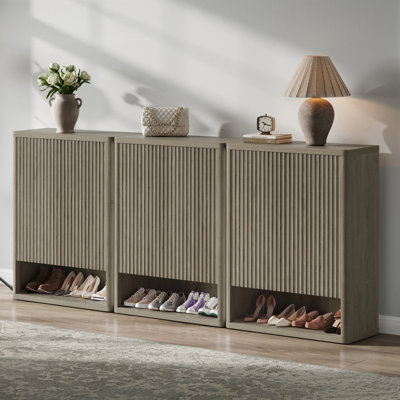 Cesiro 24-Pair Shoe Storage Cabinet