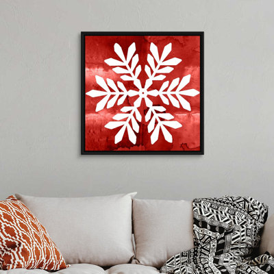 Nordic Snowflake II - reproduction d'art sur toile
