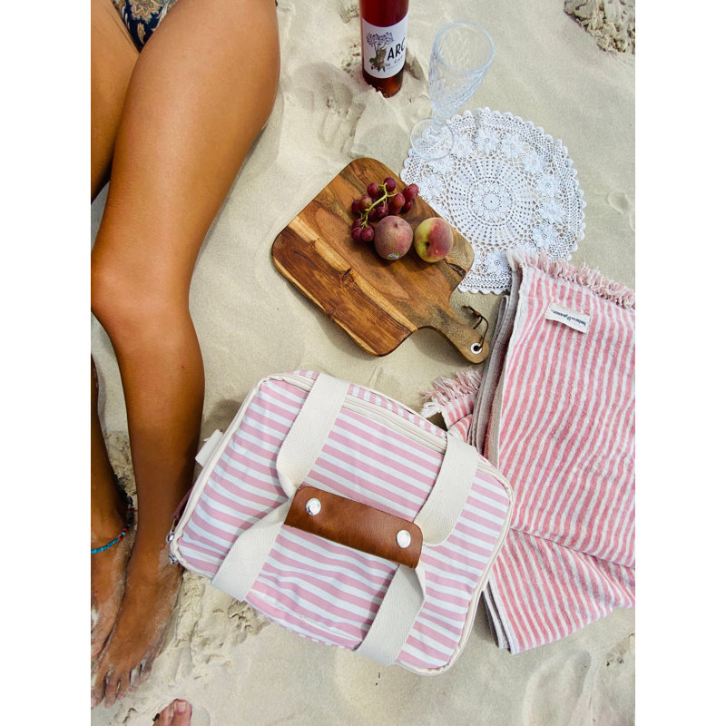 Premium Cooler, Pink/White