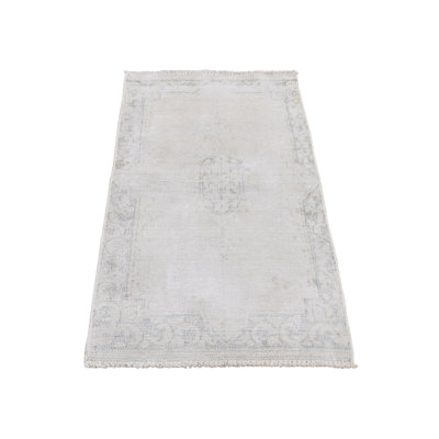 Tapis de couloir unique en laine Butros